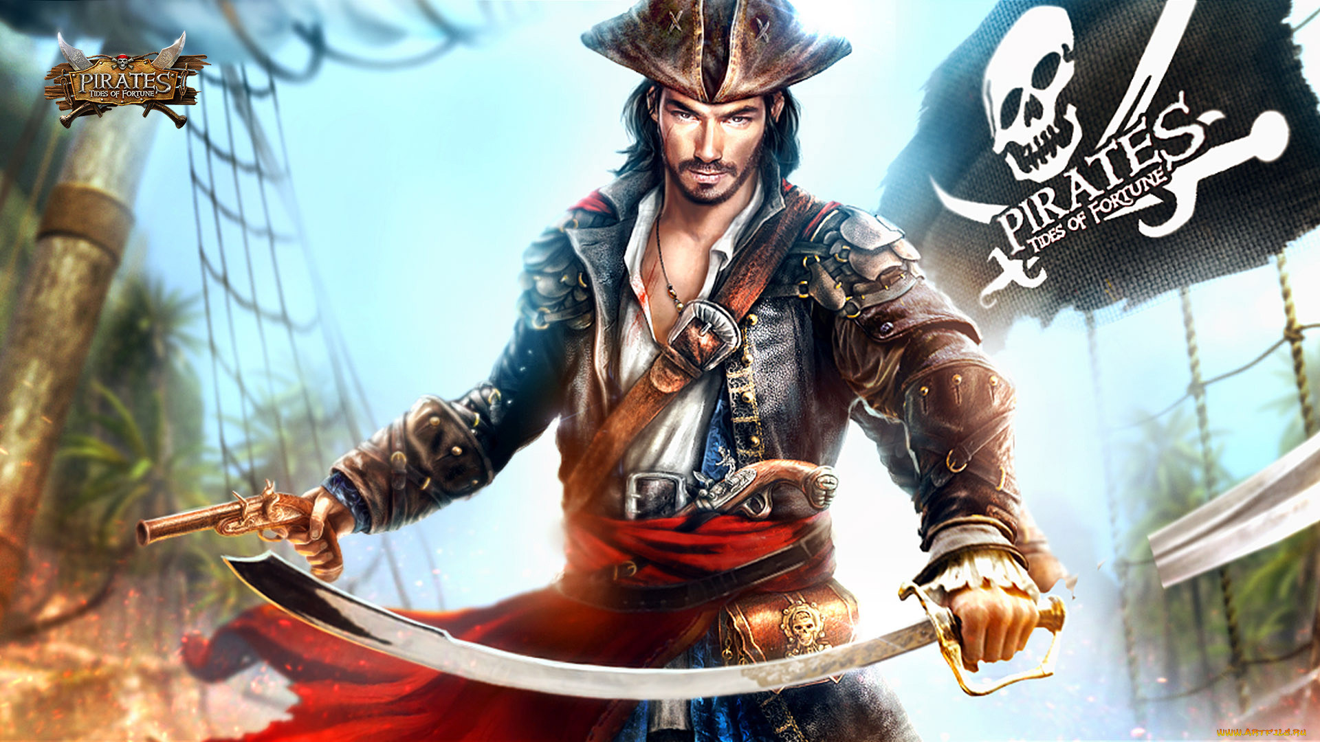 Обои Pirates: Tides of Fortune Видео Игры Pirates: Tides of Fortune, обои  для рабочего стола, фотографии pirates, tides of fortune, видео игры, -  pirates, стратегия, онлайн, fortune, of, tides Обои для рабочего